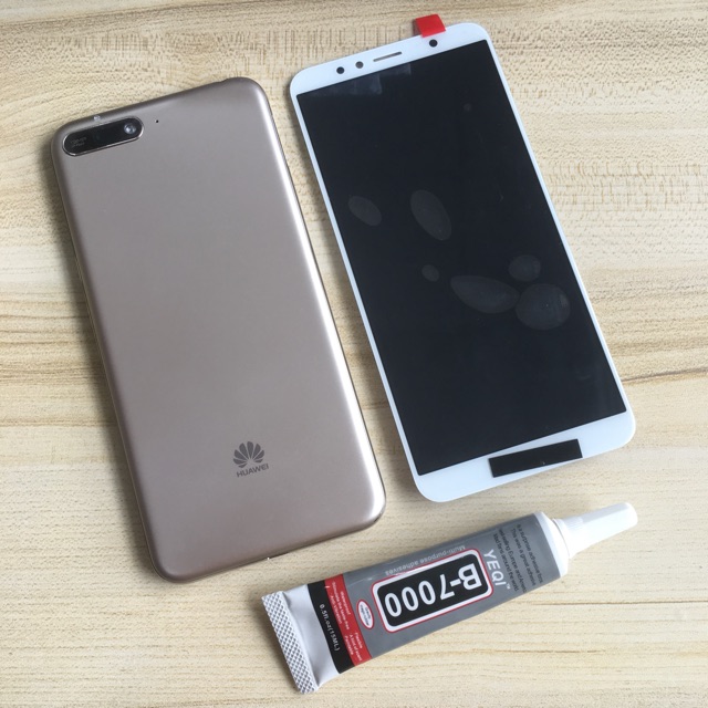 COMBO Bộ Vỏ Sườn + Màn Hình Huawei Y6 Pro 2018 Zin Hàng Cao Cấp ( Tặng kèm chai keo B-7000)