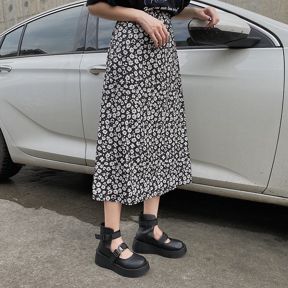 [ Mã 66CBSALE giảm 30K đơn 200K] Giày bít mũi màu đen sang trọng thiết kế hợp thời trang cho nữ | BigBuy360 - bigbuy360.vn