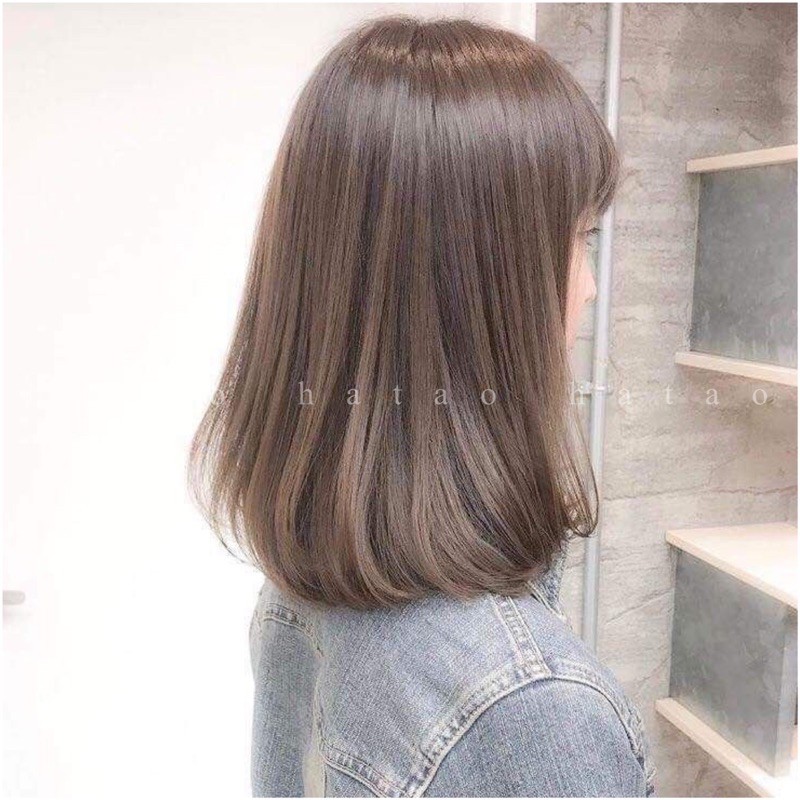 Thuốc nhuộm tóc màu Khói Lạnh(không tẩy) kèm trợ nhuộm 100ml | BigBuy360 - bigbuy360.vn