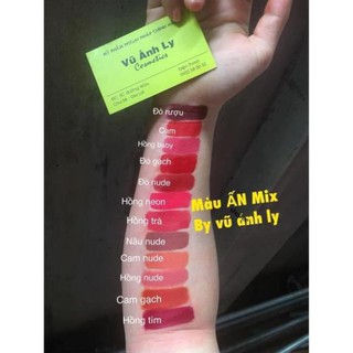 [qtmn] -  Màu đỏ rượu làm son HandMade