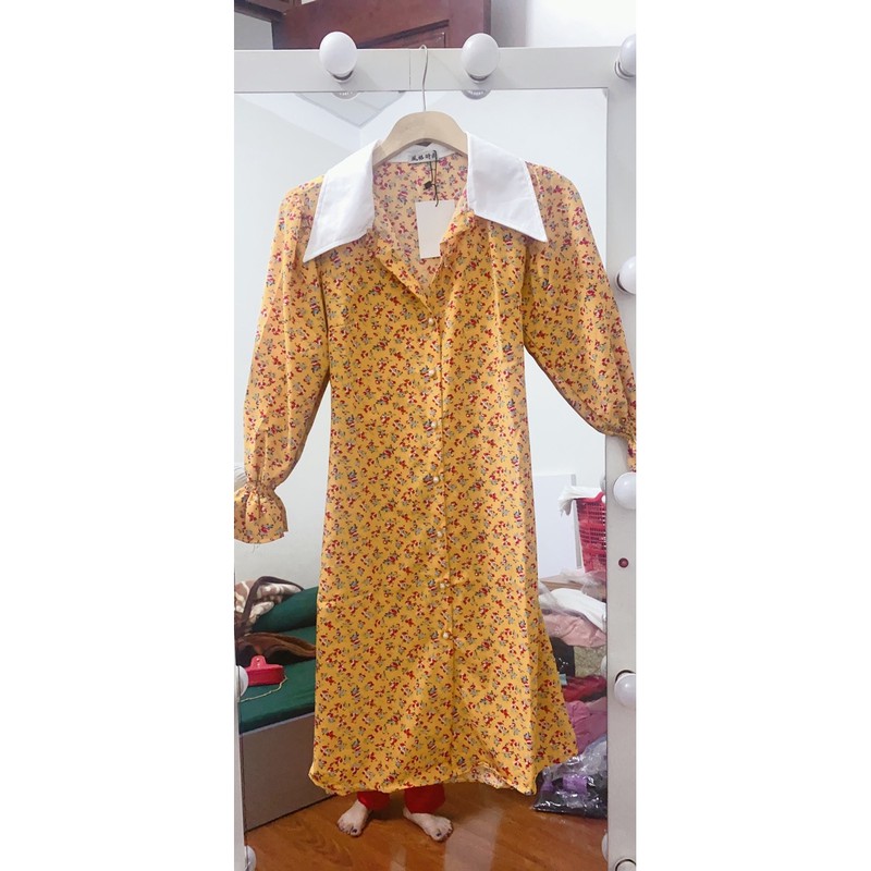 đầm voan nhí
