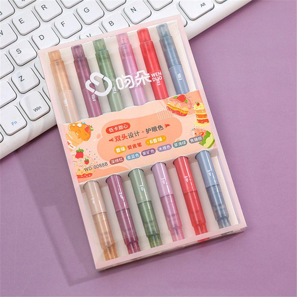 CHOOKEY Set 2 Hộp Bút Hai Đầu Dùng Vẽ Đường Viền Mắt Tiện Dụng Sự Bảo Vệ