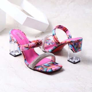 Guốc cao gót 7p bigsize 36-42( có sẵn màu trắng 42)
