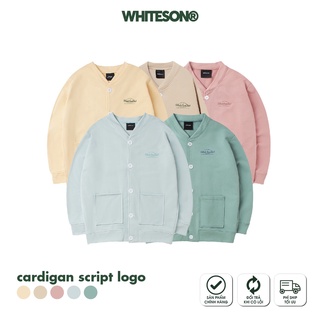 ÁO CARDIGAN SCRIPT LOGO