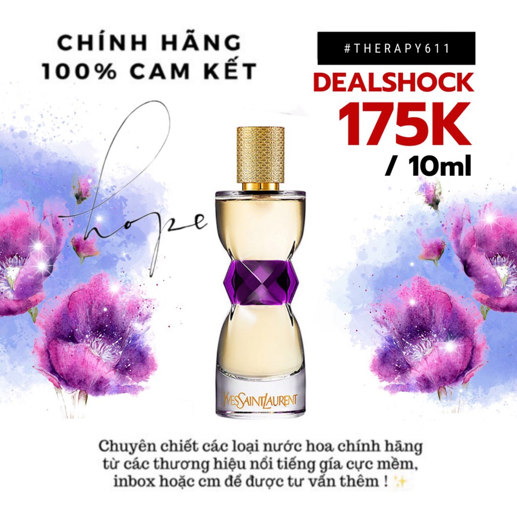 [𝗦𝗔𝗟𝗘]..::✨Mẫu Thử Nước Hoa Nữ YSL Manifesto 5ml/10ml/20ml✨::.. | Thế Giới Skin Care