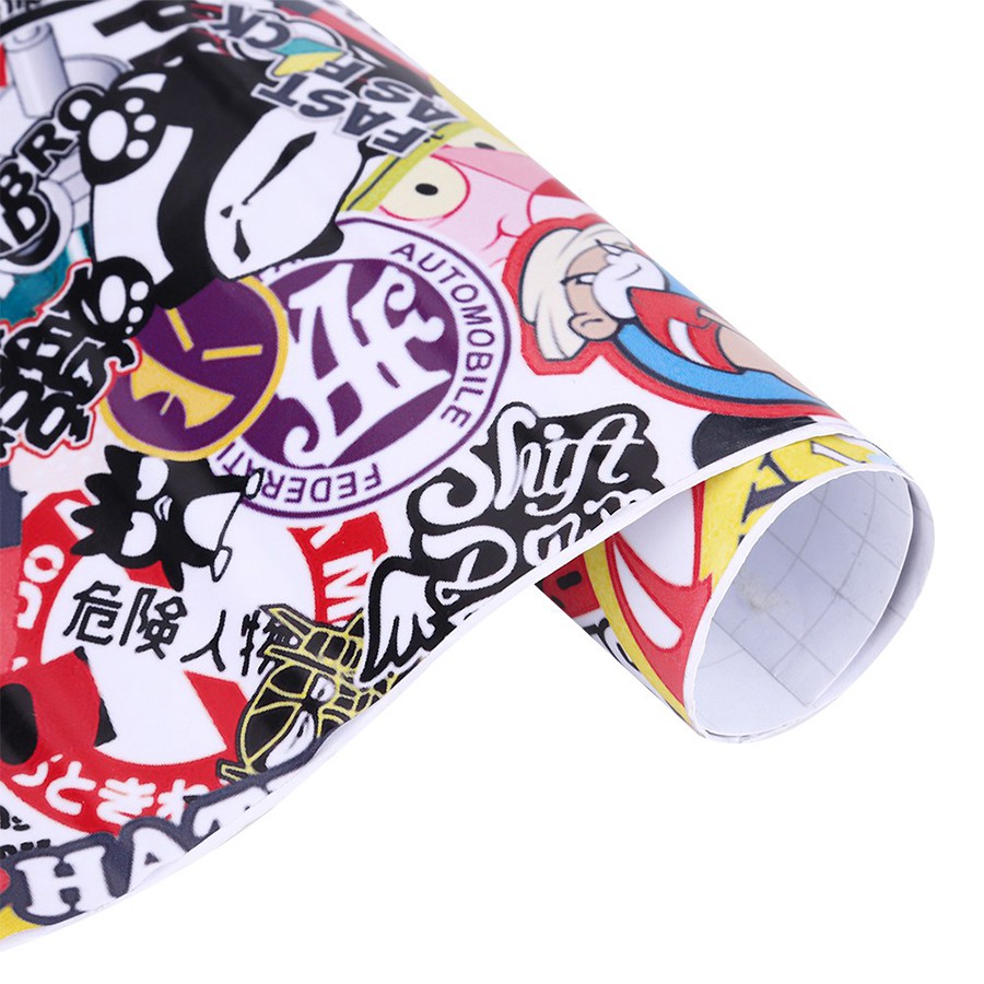 Decal decor dán Đàn, Vali, Mũ bảo hiểm, Ván Trượt, Dán Tường,... Chất liệu cao cấp - Chống Nước - Bền Màu