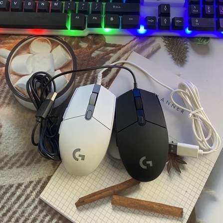 Chuột gaming có dây Logitech G102 Led cực đẹp RGB 8000DPI - Hàng nhập khẩu