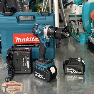 Máy Khoan Pin MAKITA 72V [ FULL BOX + BH 6 Tháng ] - 2 PIN và 1 SẠC - Đầu 13 li Có búa