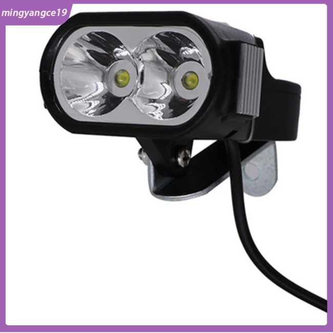 Đèn Pha Led Siêu Sáng Chống Thấm Nước Có Còi Tích Hợp Còi Cho Xe Đạp