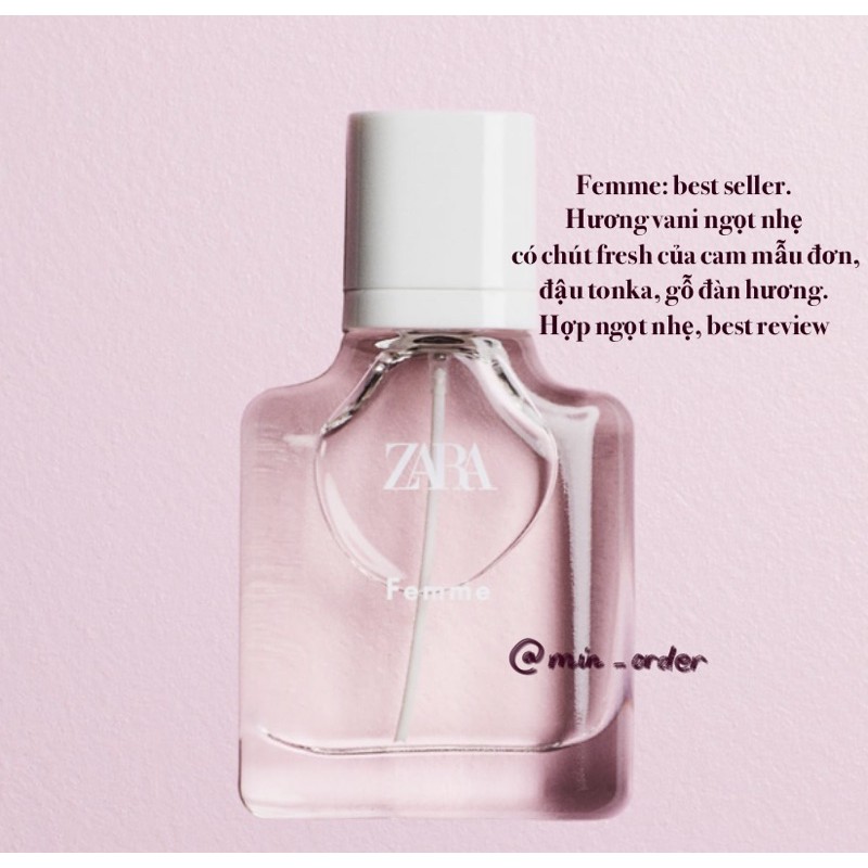 NƯƠC HOA ZARA - 30ML