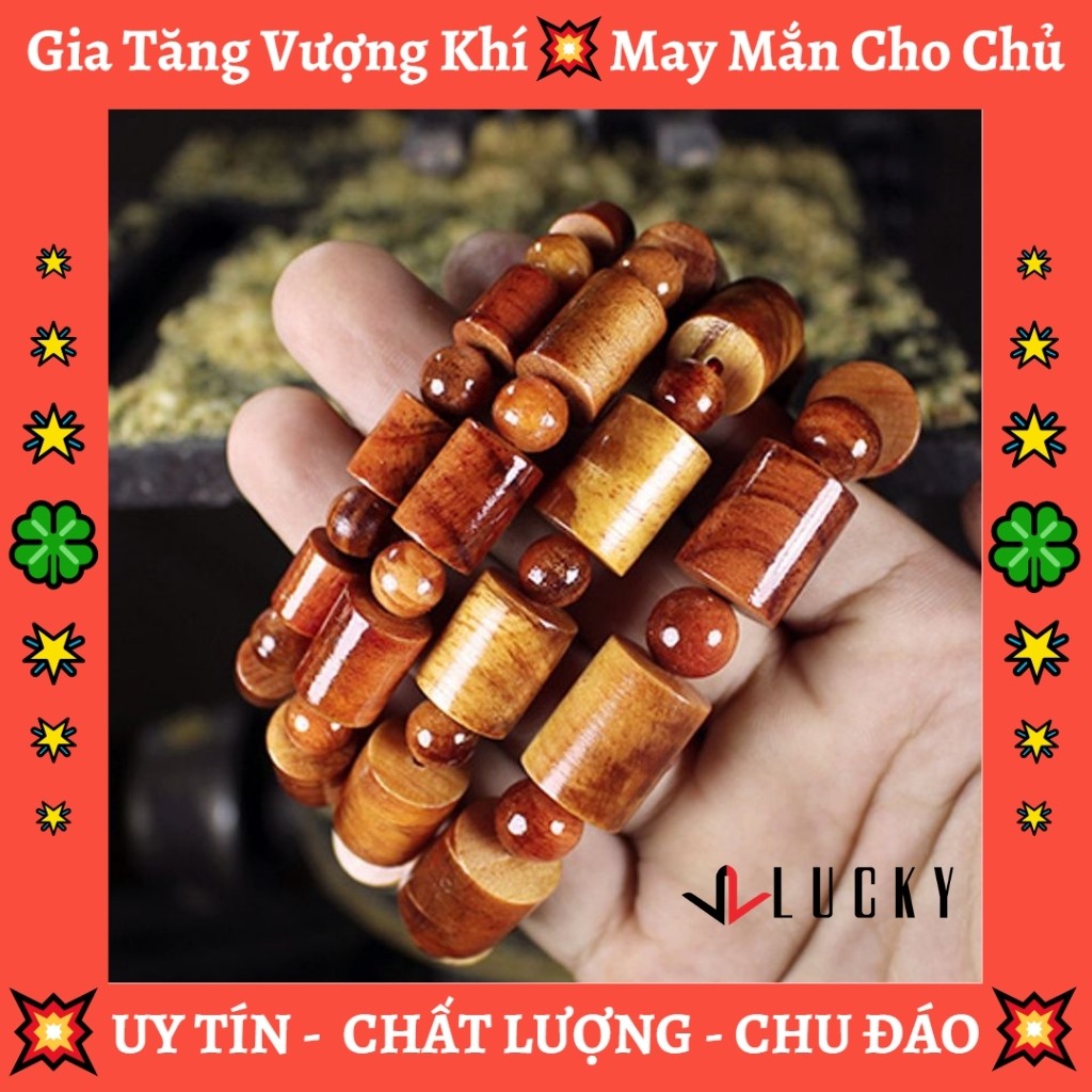 Vòng Huyết Long Đốt Trúc cao cấp thu hút tài lộc - giảm tai ương - Bảo hành 1 năm - Lỗi 1 đổi 1