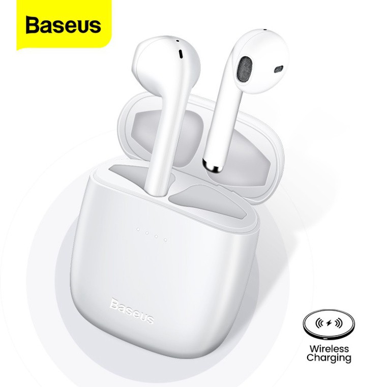 Tai Nghe Không Dây Baseus W04 Pro Tws Kết Nối Bluetooth 5.0 Cho Điện Thoại Xiaomi