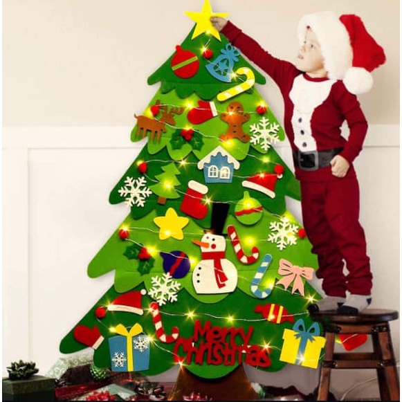 Cây thông Noel siêu đẹp Tặng kèm đèn nháy Mamababyvn