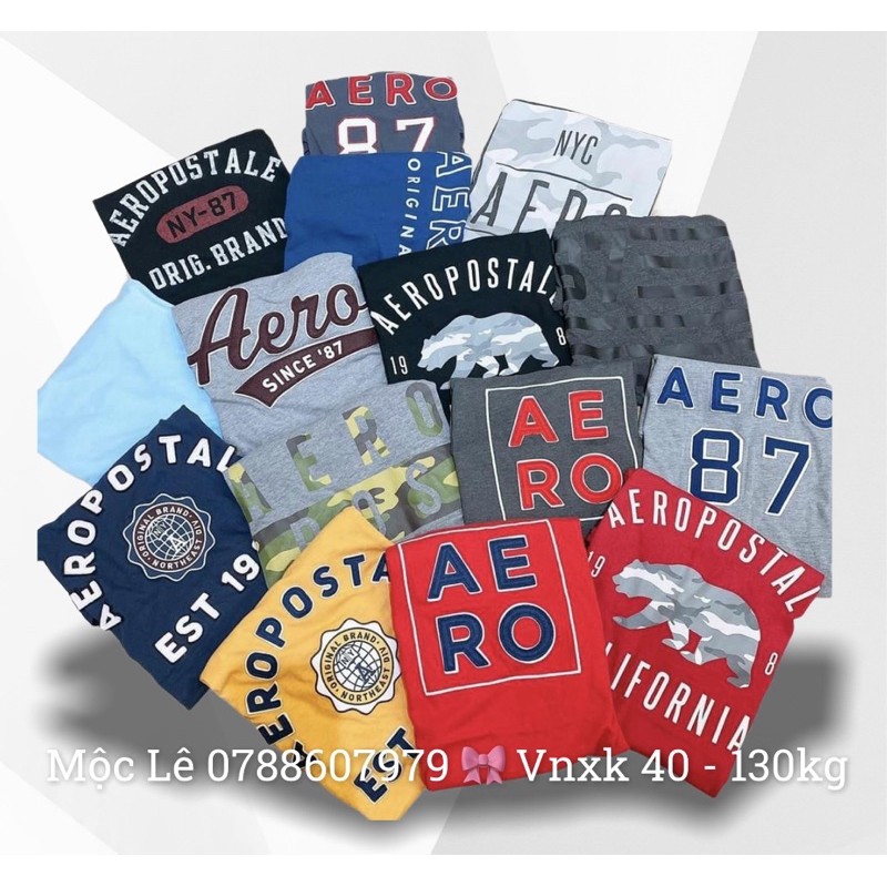 Áo thun phông 100%cotton cổ tròn aero unisex vnxk freesize nam nữ xuất dư
