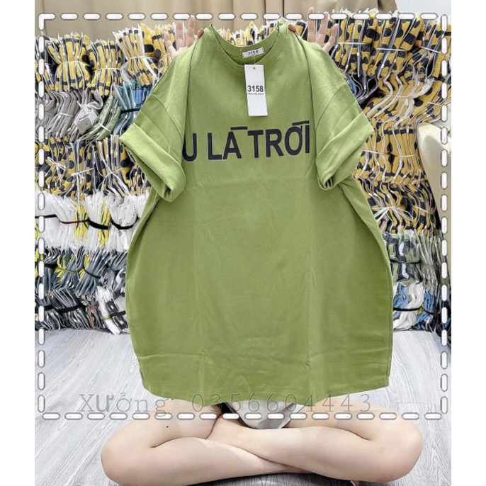 Áo Phông Cotton Khô 3158 Form Rộng Nam Nữ Unisex ULATROI
