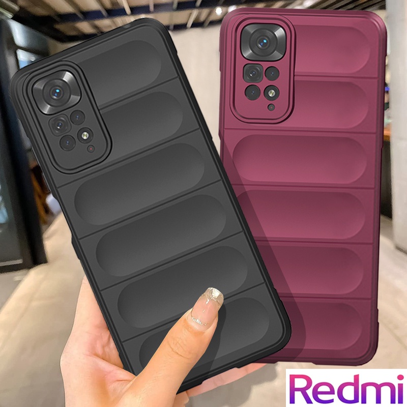 Redmi Note 11 Pro Plus Note 11S Note 10 Pro Note 10S Redmi 10C 10A 9A 9C Chống bám vân tay Chống va đập Thiết kế độc đáo Vỏ điện thoại mềm