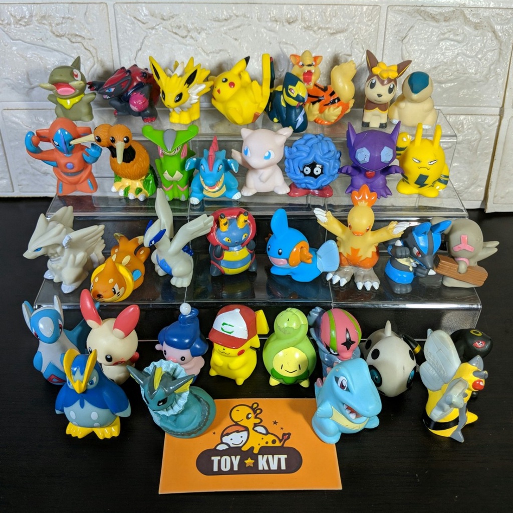 Mô Hình P17 Pokemon Kid Bandai Tổng Hợp Pokemon Ngón Tay Rỗng Ruột Chính Hãng