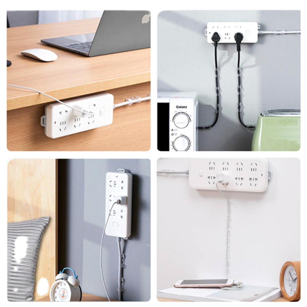 Set 16/20 Kẹp Cố Định Dây Cáp Tự Dính Tiện Dụng S1Z8