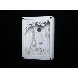 Đèn trang trí 3D - Dream box - Đêm Paris