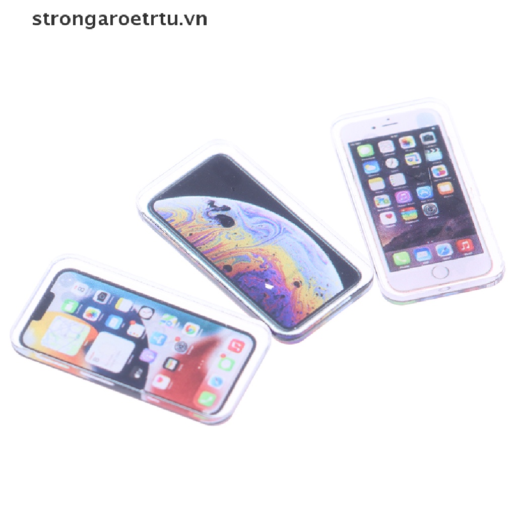 Điện Thoại Di Động Mini Tỉ Lệ 1: 12 Trang Trí Nhà Búp Bê