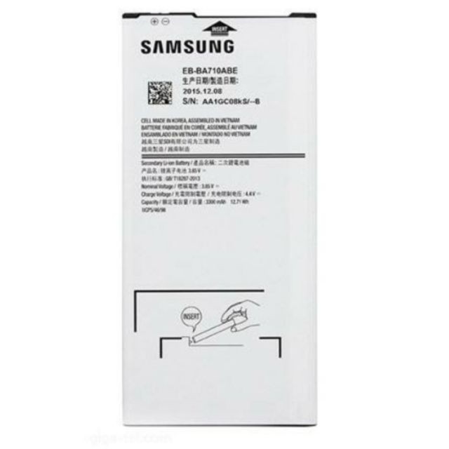 Pin Samsung Galaxy A7 2016 ( A710 ) Dung Lượng 3300mAh