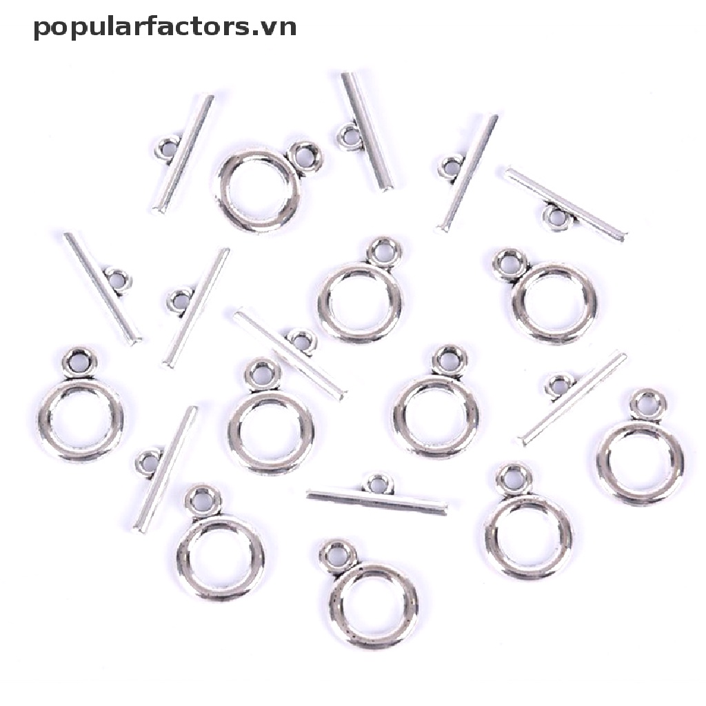 Set 20 Móc Bạc Cổ Điển Dùng Làm Trang Sức DIY