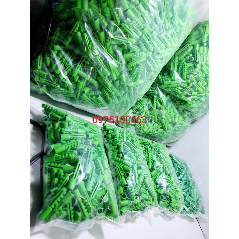 100G TẮC KÊ NHỰA RÂU XANH HƯNG THỊNH L1 - TẮC KÊ NHỰA R6*30
