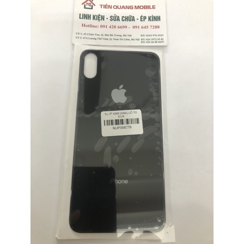 Nắp lưng đt IPhone XSMAX lỗ to