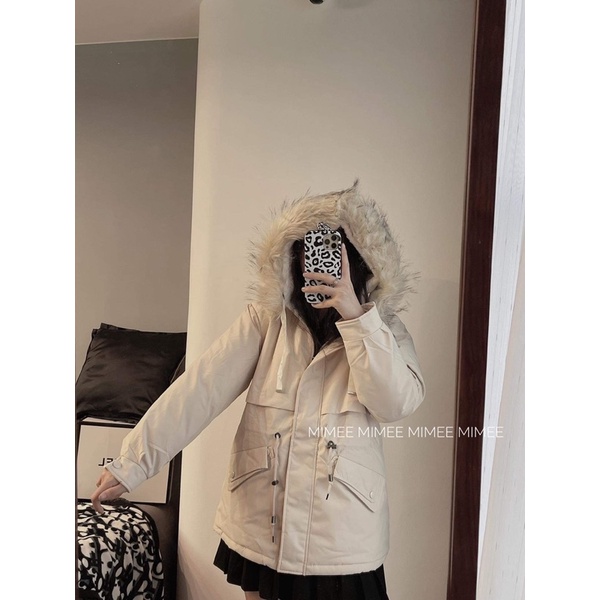Áo khoác parka MH túi nắp mimee