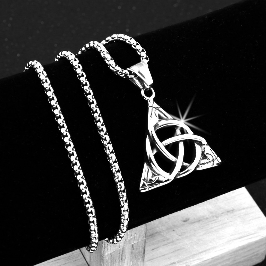 Vòng cổ mặt hình viking phong cách Âu Mỹ thời trang