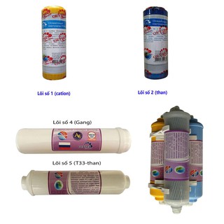 Bộ lõi lọc nước số 1,2,4,5,6,7,8 dùng cho máy Nano Geyser