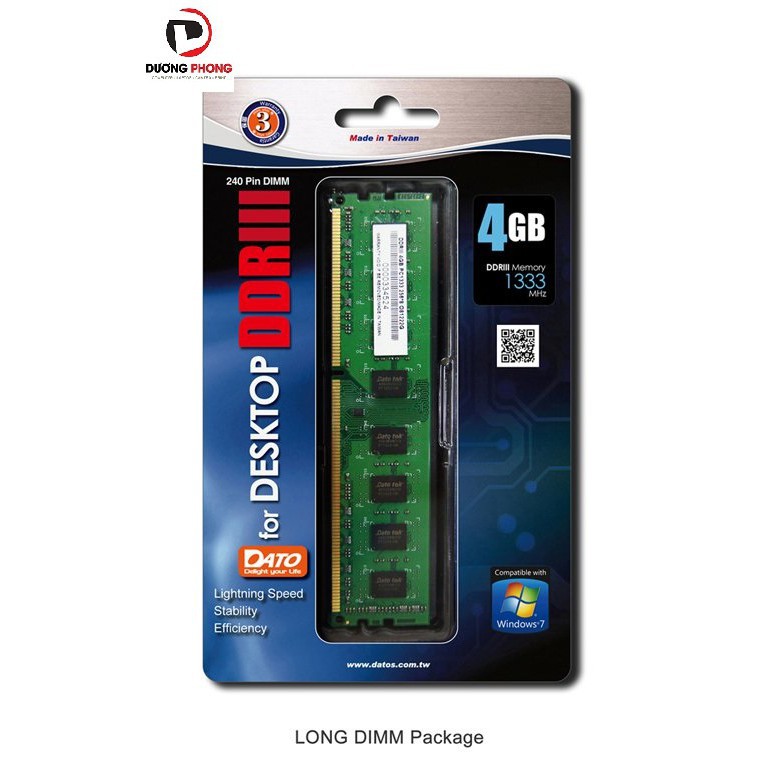 Ram DATO DDR3 4G