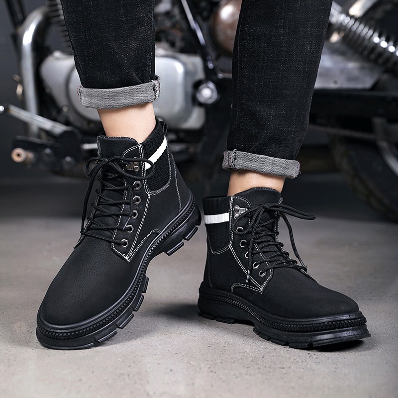 boots men,boot men brown boots men,kasut boots,kasut lelaki boots Korean boots men boots Waterproof boots men black boots for men Leather boots men boots men boots Motorcycle boots bota Chelsea boots ankle boot men