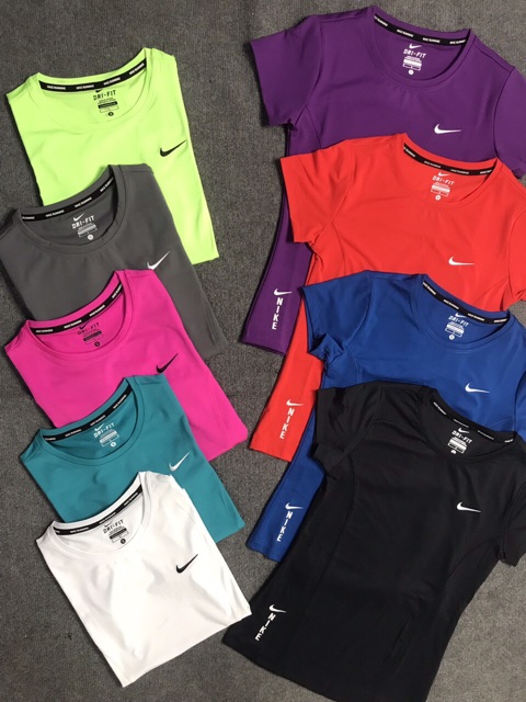 ÁO THỂ THAO TẬP GYM YOGA LOGO THÊU NK