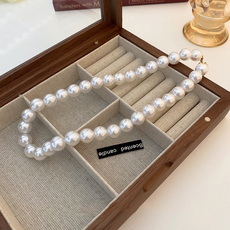 Dây Chuyền Đính Ngọc Trai Thiết Kế Mới Đơn Giản Thời Trang