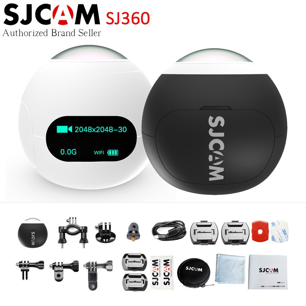 Camera hành trình SJCAM SJ360 Panorama 2K wifi - Hãng phân phối chính thức Full Box