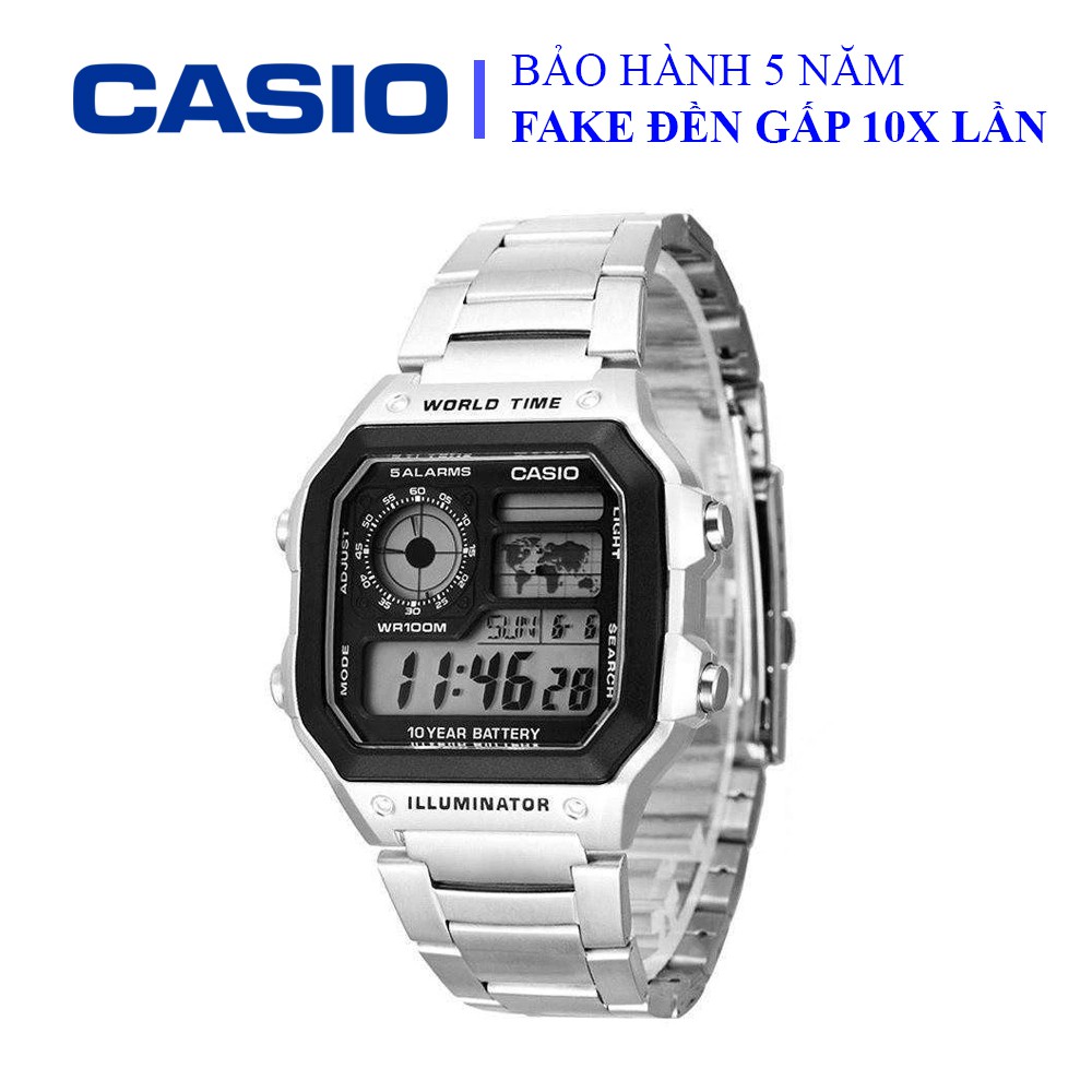 Đồng hồ nam Casio AE-1200WHD-1AVDF Chính hãng