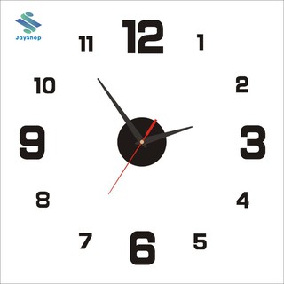 ĐỒNG HỒ DÁN TƯỜNG DIY ICON CHỮ SỐ KIỂU MỚI