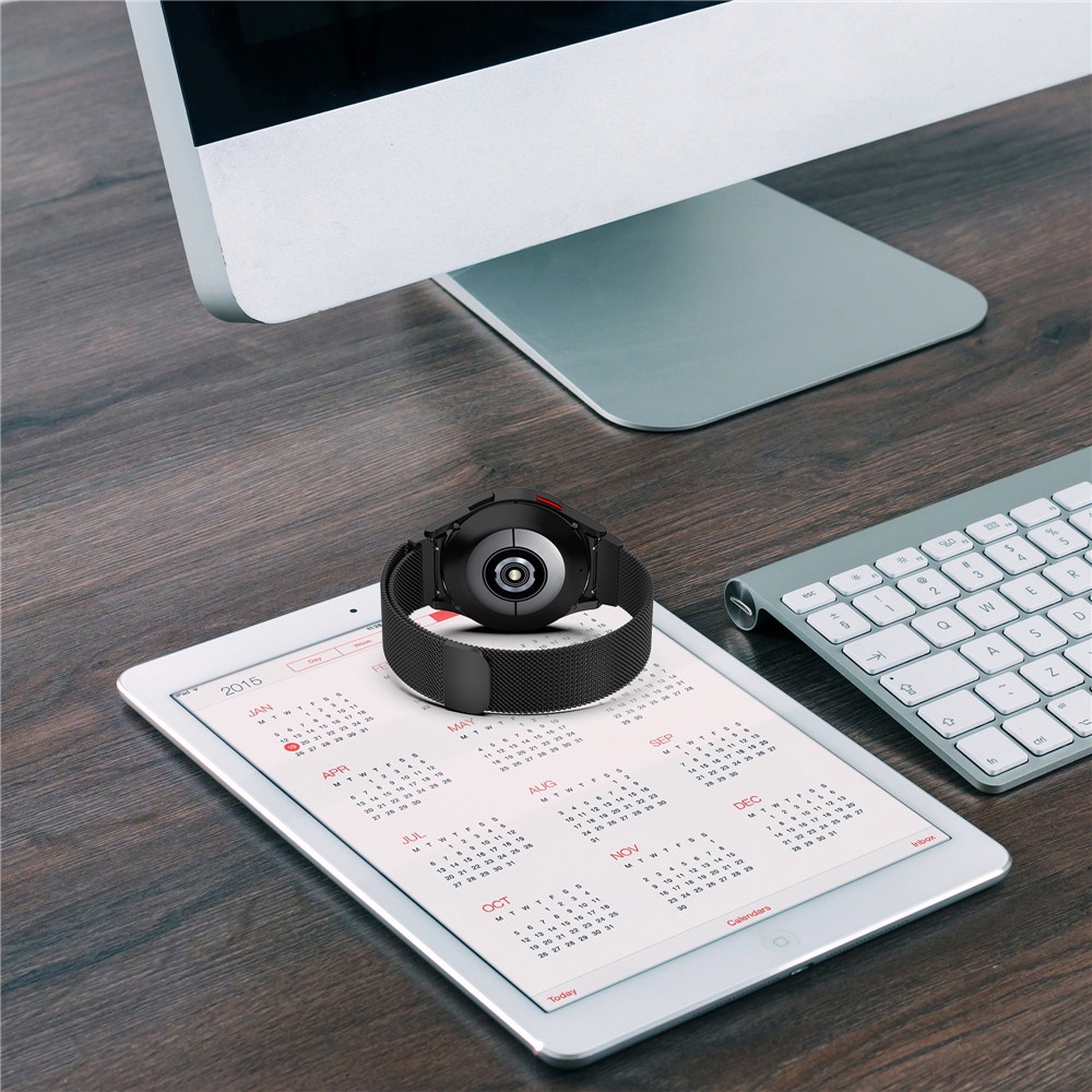 Dây đeo inox Milanese cho đồng hồ thông minh Samsung Galaxy watch 4 40mm 44mm Classic 42mm 46mm