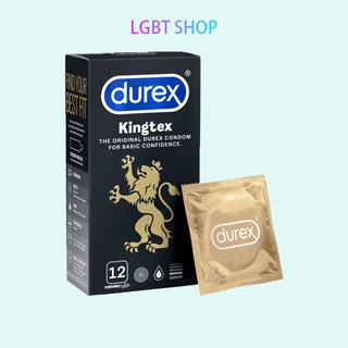 GIÁ TỐT Hộp 12 Bao cao su Durex size nhỏ vừa vặn 49mm