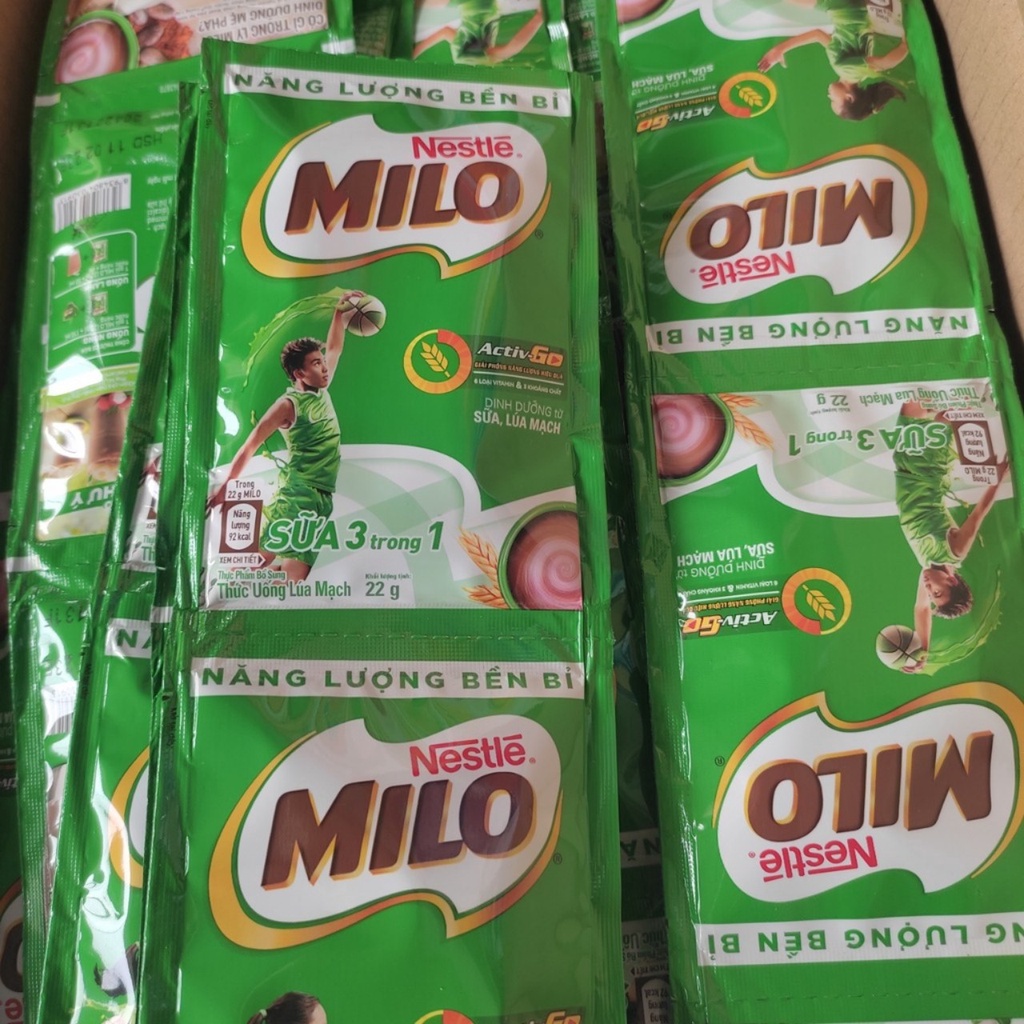 Gói Sữa Bột Milo 22g