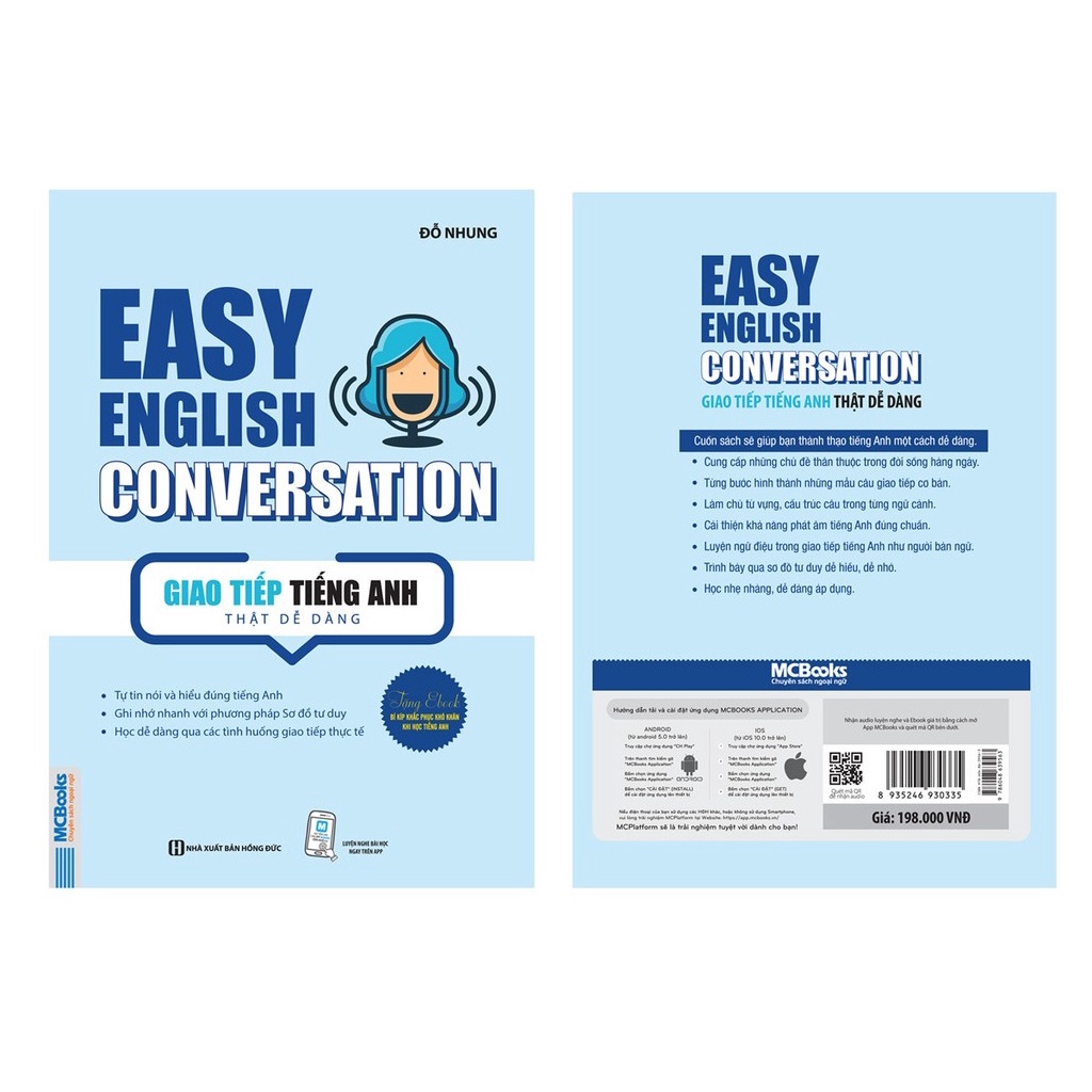 Sách - Easy English Conversation – Giao tiếp tiếng Anh thật dễ dàng - MCB