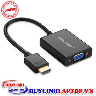 Cáp chuyển đổi hdmi to vga chính hãng ugreen 40233 - cáp hdmi to vga chất lượng cao