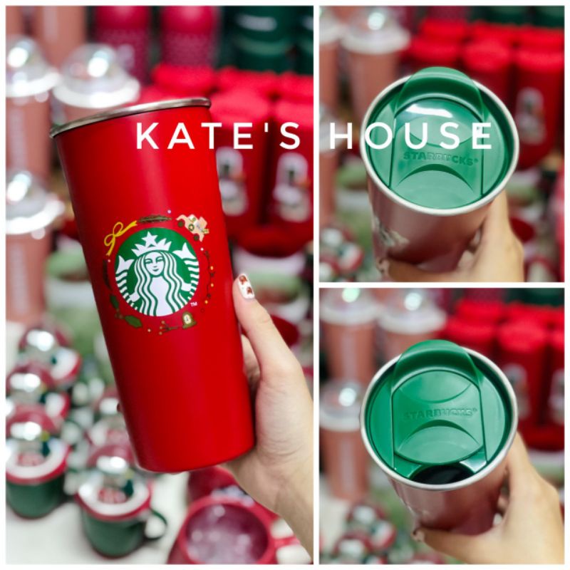 Bộ sưu tập ly, bình giữ nhiệt giáng sinh hàn quốc  Starbucks 2021 ❤️