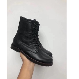 Boots Frye cổ cao da bò