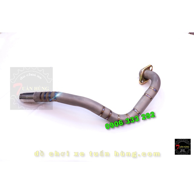 xám nhám - cổ pô ex150 - đồ chơi xe exciter 150