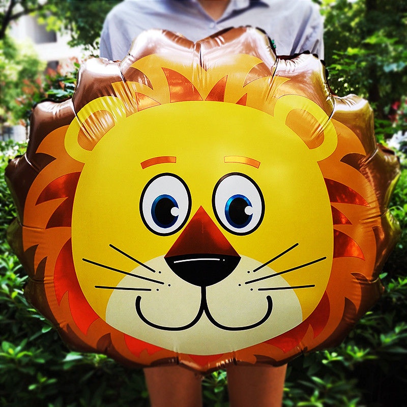 1 Bong Bóng Lá Nhôm Hình Động Vật Trang Trí Tiệc