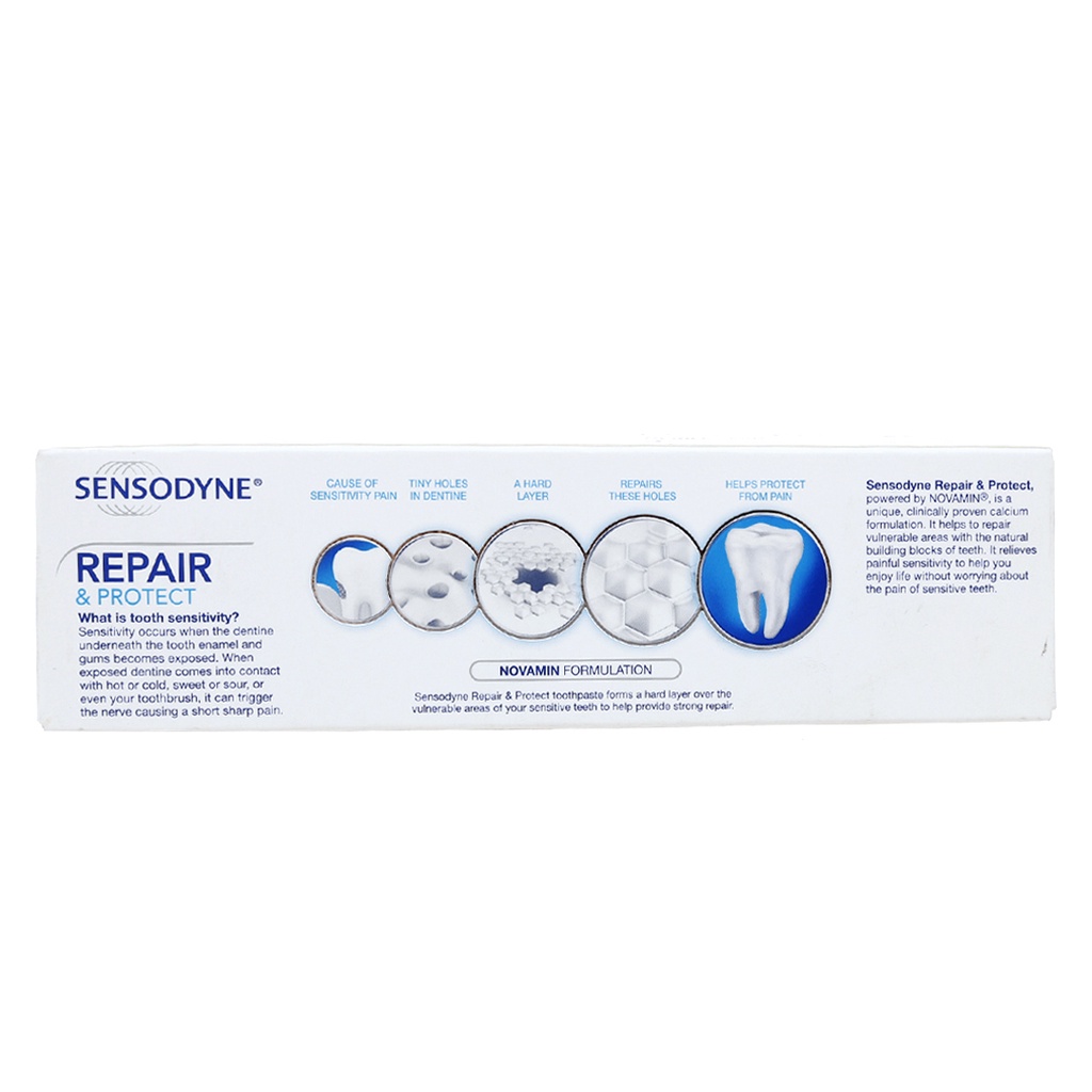 Kem đánh răng Sensodyne Repair & Protect - Hồi phục và bảo vệ răng ê buốt