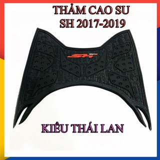 Thảm để chân cao su sh 2017-2019 loại đẹp dày