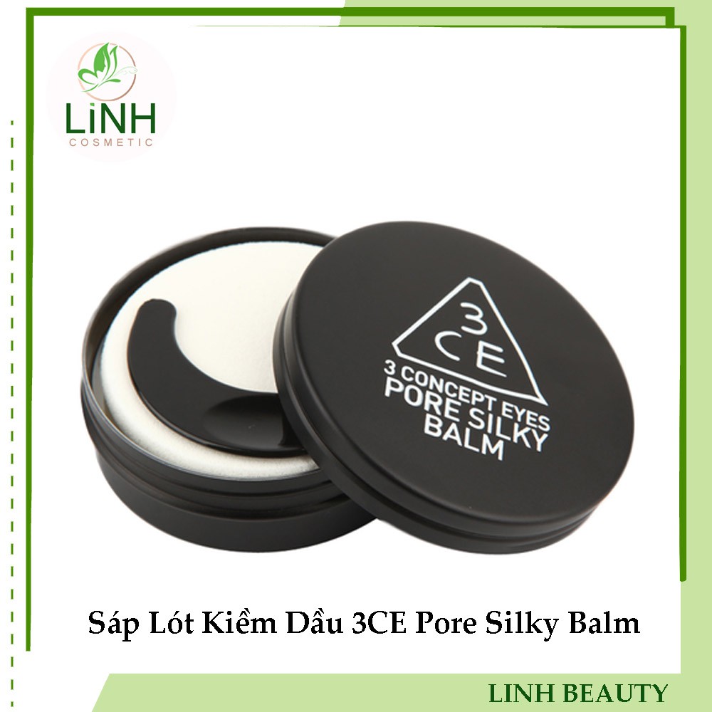 Sáp Lót Kiềm Dầu 3CE Pore Silky Balm (Có tem check)